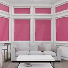 Perfect Fit No Drill Metal Blind - Fuschia - 25mm