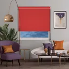 Luxe Scarlet Pelmet Roller Blind