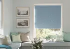 Beech Leaf (blackout) Blue Wash - Roller Blind
