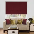 Conway Bordeaux Roman Blinds