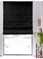Manhattan Black Roman Blind