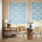 Exuberance Azure Roman Blind
