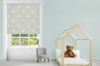 Sophie Allport Bears & Balloons Mint Grey - Designer Roller Blind