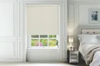 Esme Ivory - Hand Weave Look Blackout Roller Blind