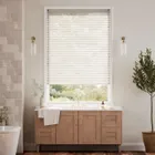 Strata Brushed Gilver Venetian Blind - 25mm Slat