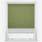 Pop Blackout Fern & Grey Double Roller Blind