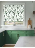 Climbers Natural Floral Grip Fit Roller Blind