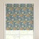 William Morris Compton Blackout Made To Measure Roller Blind Bluebird