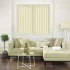 Mono Fr Cream Vertical Blinds