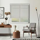Striation Solar Snowdrop No Drill Roller Blind