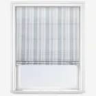 Shabby Chic By Rachel Ashwell Watercolour Stripe Pale Blue Roman Blind