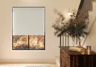 Shimmer (blackout) Antique Brown - Roller Blind