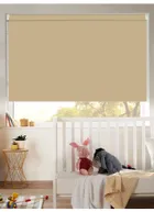 Hemp Seed Blackout Grip Fit® No Drill Roller Blind