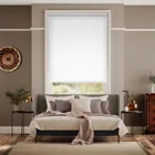 Twist2go Toledo Blackout Crisp White Roller Blind