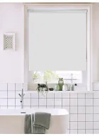 Pearl Grey Bathroom Roller Blind