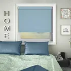 Bedtime Sky Blue No Drill Roller Blind