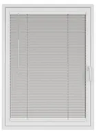 25mm Matt White Stick Fit Blind