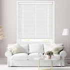 35mm Pure White & Chalk Wooden Blinds
