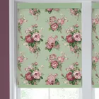 Laura Ashley Cecilia Translucent Made To Measure Roller Blind Fern