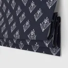 Laura Ashley Lady Fern Embroidery French Navy Motorised Blinds Uk