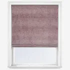 Boucle Royale Pink Roman Blind