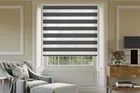 Dallas Black Blackout Day And Night Blind With Ultra Fine Voile