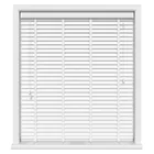 Brilliant White With Tapes Eco-wood Blinds Uk