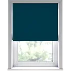 Haven Indigo Deluxe Roman Blinds