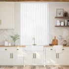 Stick On Valencia Bright White Vertical Blind