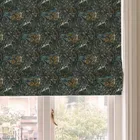 House Llewelyn-bowen Hedgerovia Printed Velvet Made To Measure Roman Blind Tropicana