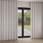 Laura Ashley Candy Stripe French Navy Wave Curtain Blinds Uk