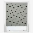 Emily Bond Marley Coal Roller Blind