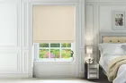 Hastings Ivory - Designer Basketweave Roman Blind