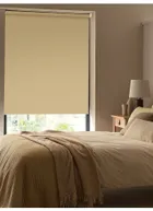 Jute Brown Blackout Thermal Roller Blind