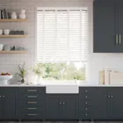 Click2go Pristine White & Tundra - 50mm Slat