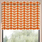 Orla Kiely Solid Stem Made To Measure Blackout Roller Blind Tomato