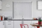 Tuka White Satin Finish - Rigid Pvc Vertical Blind