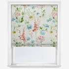 Wild Garden Cotton Chintz Roman Blind