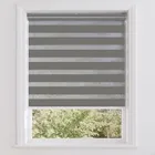 Lustre Zinc (blackout/sheer) Day & Night Roller Blinds