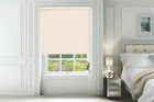 Cambridge Safe+ Warm Ivory - Fire Retardant & Moisture Resistant Blackout Roller Blind