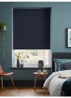 Royal Navy Blue Blackout Roller Blind