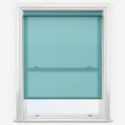 Deluxe Plain Ocean Green Roller Blind
