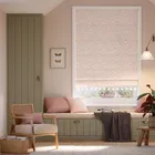 Mitsi Shadow Blush & Chalk Roman Blind