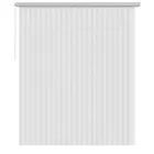 Brushed White Rigid Vertical