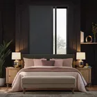 Glideshade Complete Blackout Night & Day Anthracite Thermal Blind