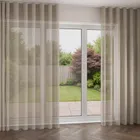 Seren Driftwood Wave Curtain Blinds Uk