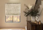 Maui Hessian - Twist&fit Roman Blind