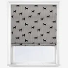 Emily Bond Marley Coal Roman Blind