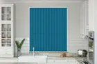 Alpha Sky Blue - Fire Retardant & Moisture Resistant Vertical Blind
