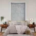 Sevilla Blue Grey Vertical Blind